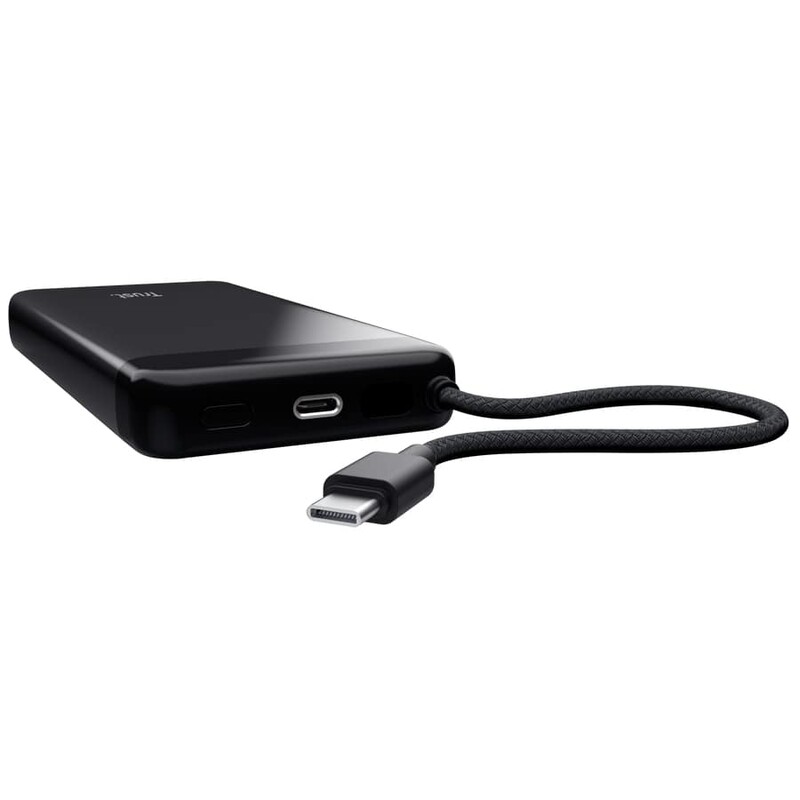 Универсальная мобильная батарея Trust Fiera 20000mAh 20W Black (25881)
