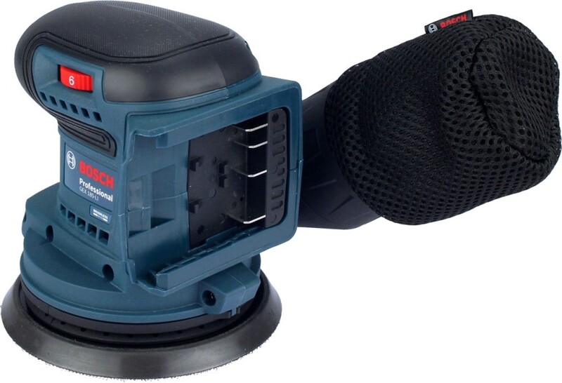 Шліфмашина Bosch Professional GEX 185-LI 18В без АКБ та ЗП (0.601.3A5.020)