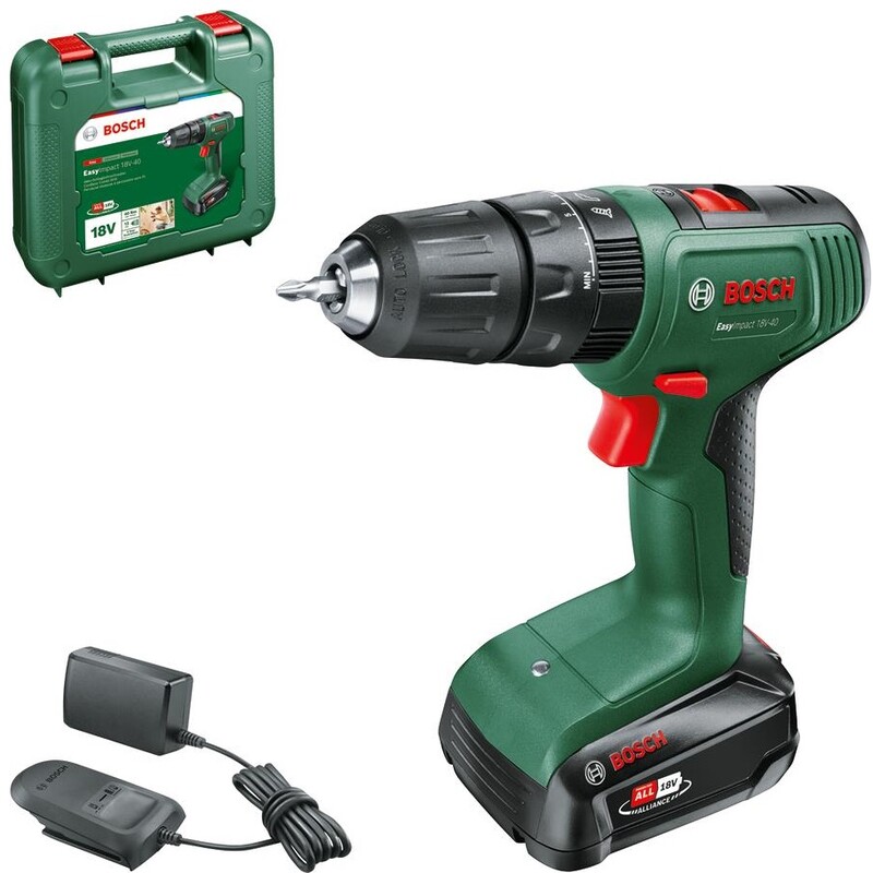 Дриль-шурупокрут Bosch EasyImpact 18V-40 18В (0.603.9D8.101)