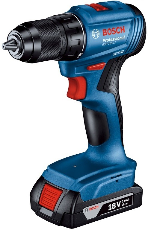 Дриль-шурупокрут Bosch Professional GSR 185-LI 18В (0.601.9K3.000)