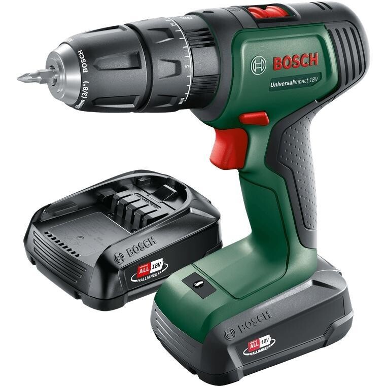 Дриль-шурупокрут Bosch UniversalImpact 18В (0.603.9D4.102)