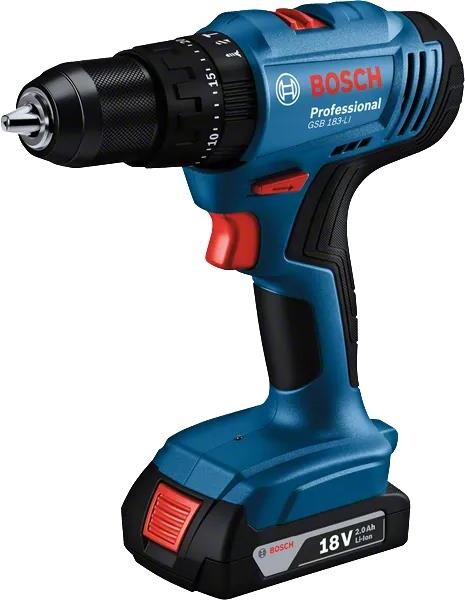 Дриль-шурупокрут Bosch Professional GSB 183-LI 18В (0.601.9K9.101)