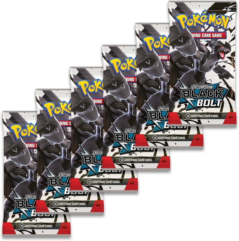Коллекционная карточная игра Pokemon: Black Bolt Booster Bundle SV10.5