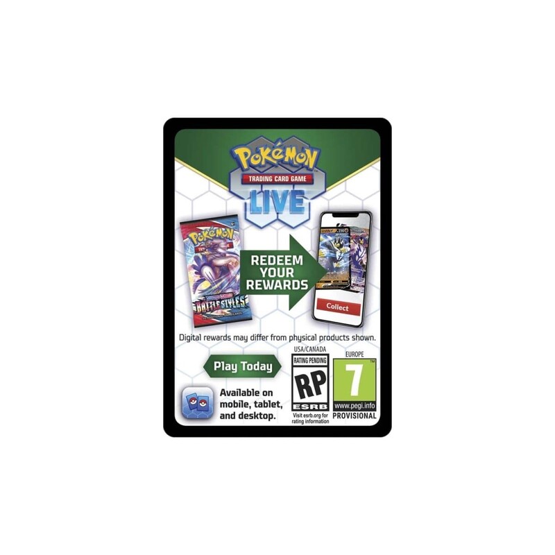 Колекційна карткова гра Pokemon: Silver Tempest Sleeved, бустер пак (1 шт)