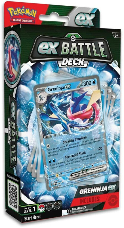 Колекційна карткова гра Pokemon: Greninja ex/Kangaskhan ex - Battle Deck (1 випадково)