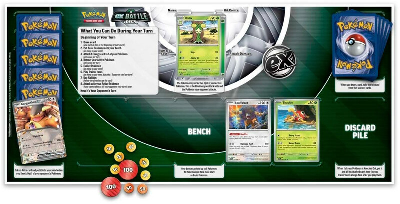 Колекційна карткова гра Pokemon: Greninja ex/Kangaskhan ex - Battle Deck (1 випадково)