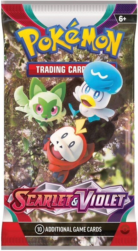 Колекційна карткова гра Pokemon: Scarlet & Violet - Base Set, бустер пак (1 шт)