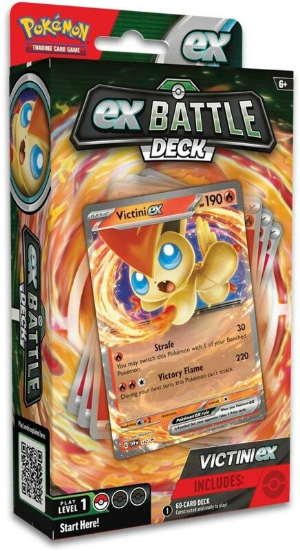 Колекційна карткова гра Pokemon: Miraidon/Victini ex Battle Deck (1 випадково)