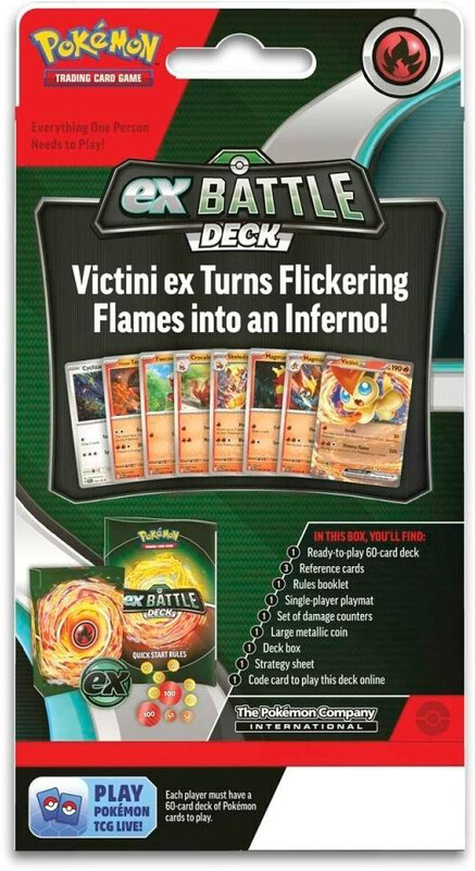 Колекційна карткова гра Pokemon: Miraidon/Victini ex Battle Deck (1 випадково)