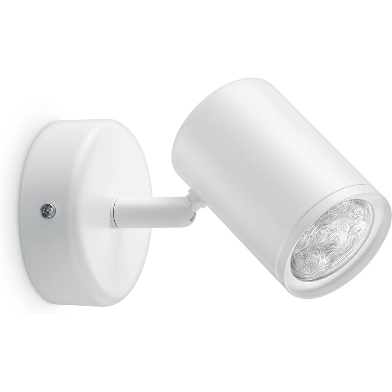 Светильник точечный накладной умный WiZ Imageo Spots 5W 2200-6500K RGB Wi-Fi White (929002658701)