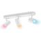 Фото - Светильник точечный накладной умный WiZ Imageo Spots 3х5W 2200-6500K RGB Wi-Fi White (929002658901) | click.ua