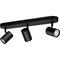 Фото - Светильник точечный накладной умный WiZ Imageo Spots 3х5W 2200-6500K RGB Wi-Fi Black (929002659201) | click.ua