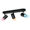 Фото - Светильник точечный накладной умный WiZ Imageo Spots 3х5W 2200-6500K RGB Wi-Fi Black (929002659201) | click.ua