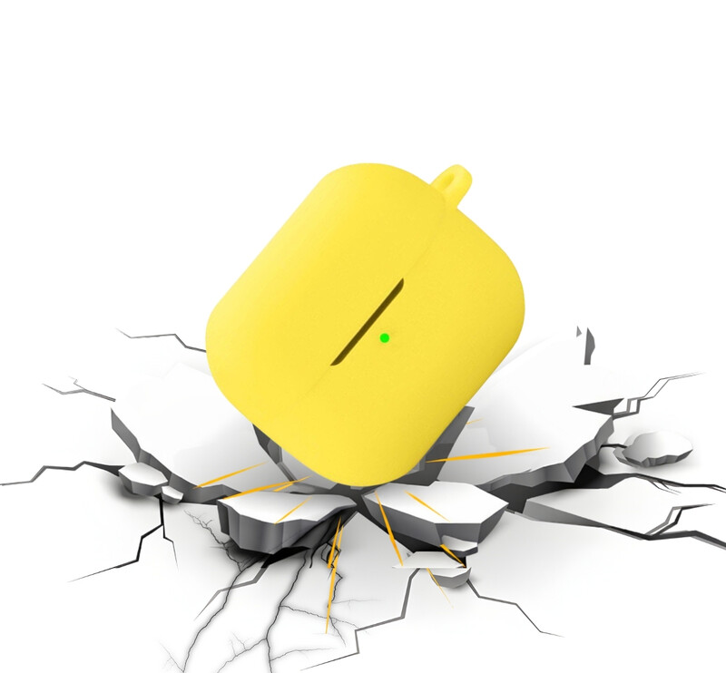 Чехол BeCover Silicon для Samsung Galaxy Buds 3 FE Yellow (715116)