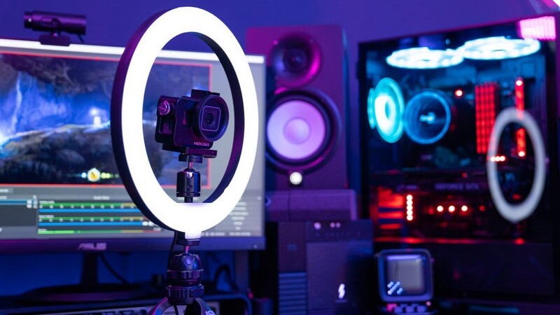 Кільцева LED-лампа Streamplify Light 10 (SPIR-LZ10112.11)