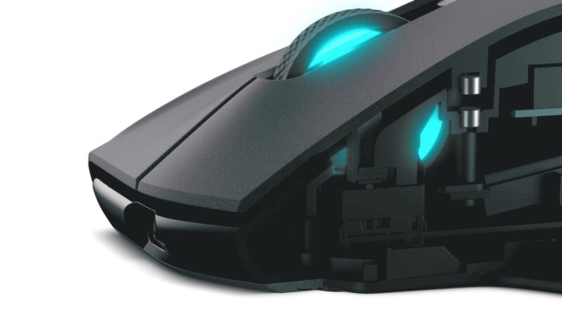 Мышь Dell Alienware AW620M Dark Side of the Moon Wireless (545-BBFB)