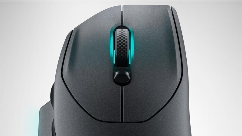 Мышь Dell Alienware AW620M Dark Side of the Moon Wireless (545-BBFB)