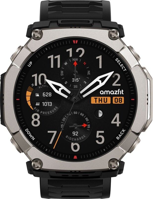 Смарт-годинник Amazfit T-Rex Ultra 2 Black Orange (W2550GL2N)