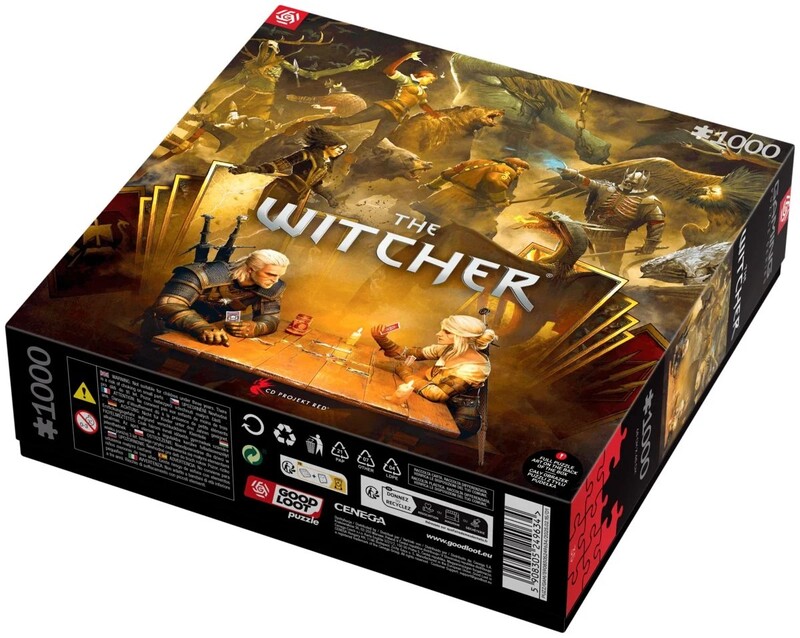 Пазл GoodLoot The Witcher Playing Gwent (5908305249634)