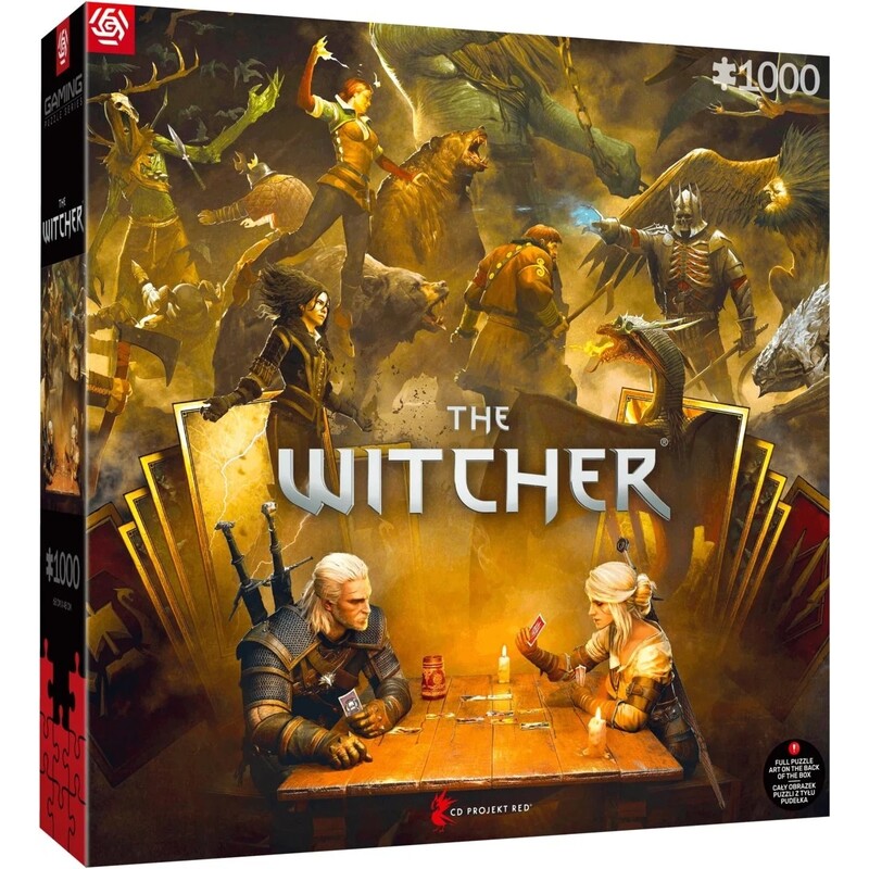 Пазл GoodLoot The Witcher Playing Gwent (5908305249634)