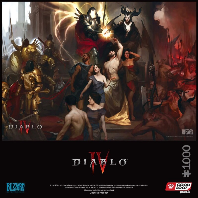 Пазл GoodLoot Diablo IV Birth of Nephalem (5908305249641)