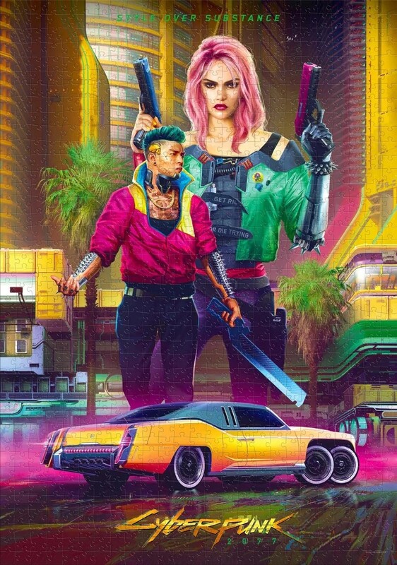 Пазл GoodLoot Cyberpunk 2077 Kitsch Style (5908305249696)