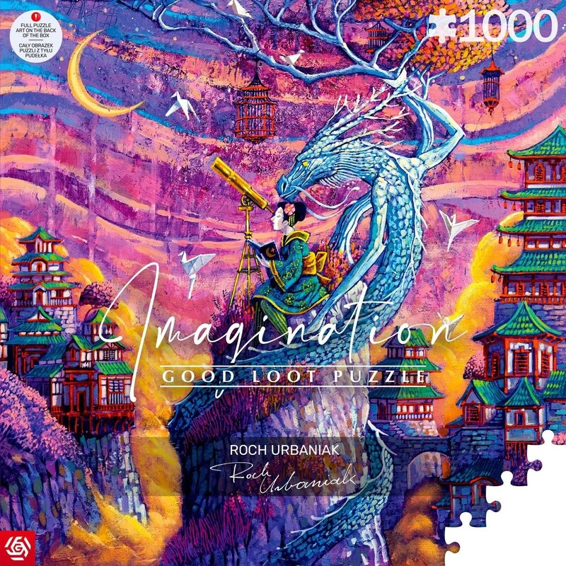 Пазл GoodLoot Imagination: Roch Urbaniak Sakura & Ryu (5908305249740)