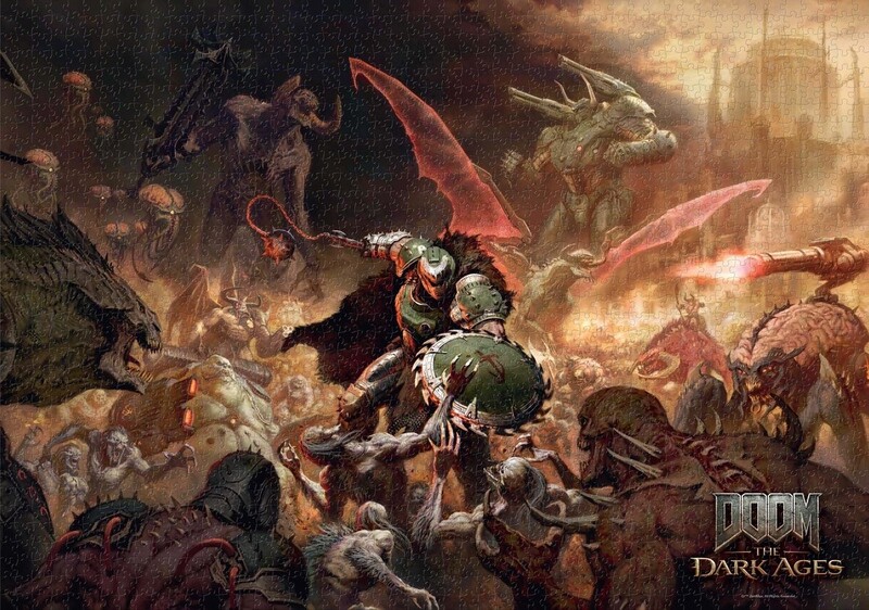 Пазл GoodLoot Doom Dark Ages Slayer`s Rage (5908305249771)