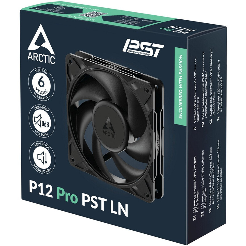 Вентилятор ArcticP12 Pro PST LN (ACFAN00343A)