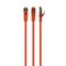 Фото - Патч-корд S/FTP Cablexpert (PP6A-LSZHCU-O-30M) cat.6a, литой, 50u "штекер с защелкой, 30м, оранжевый | click.ua