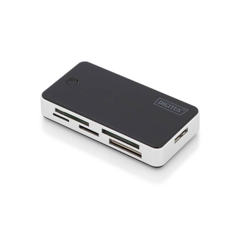 Картридер Digitus 6-в-1 Black (DA-70330-1)