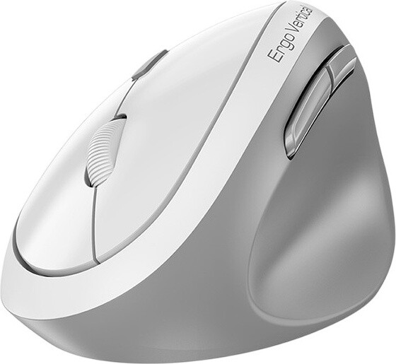 Миша бездротова Genius Ergo 8350S AI Silent White/Grey Wireless (31030041401)