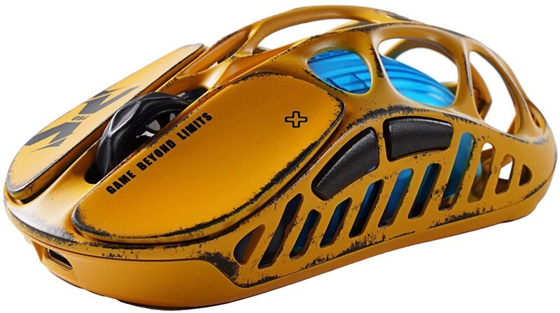 Миша GravaStar Mercury X Pro Battle-Worn Yellow Wireless (GS_X_PRO_YLW)
