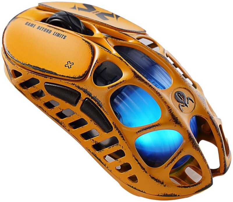 Миша GravaStar Mercury X Pro Battle-Worn Yellow Wireless (GS_X_PRO_YLW)