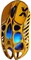 Фото - Миша GravaStar Mercury X Pro Battle-Worn Yellow Wireless (GS_X_PRO_YLW) | click.ua