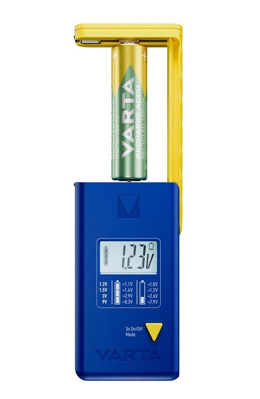 Тестер цифровой Varta для батареек (893101111)