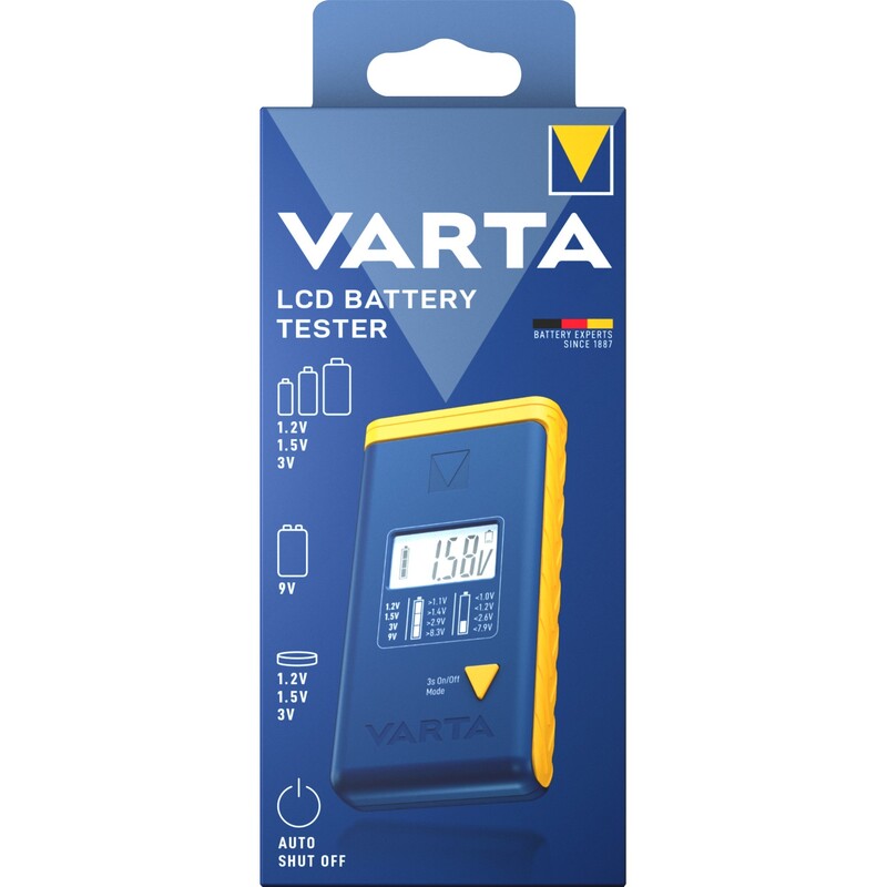 Тестер цифровой Varta для батареек (893101111)