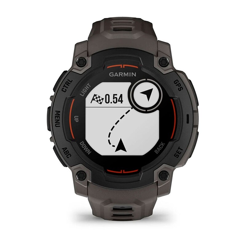 Смарт-годинник Garmin Instinct E 45 mm Black Bezel with Charcoal Silicone Band (010-02933-00)