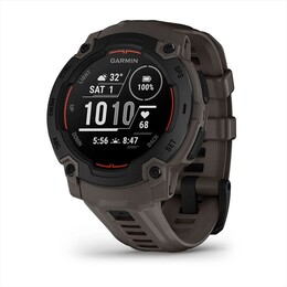 Смарт-годинник Garmin Instinct E 45 mm Black Bezel with Charcoal Silicone Band (010-02933-00)