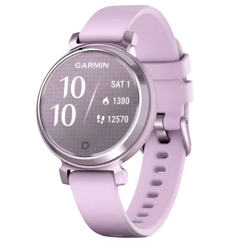 Смарт-годинник Garmin Lily 2 Metallic Lilac with Lilac Silicone Band (010-02839-01)