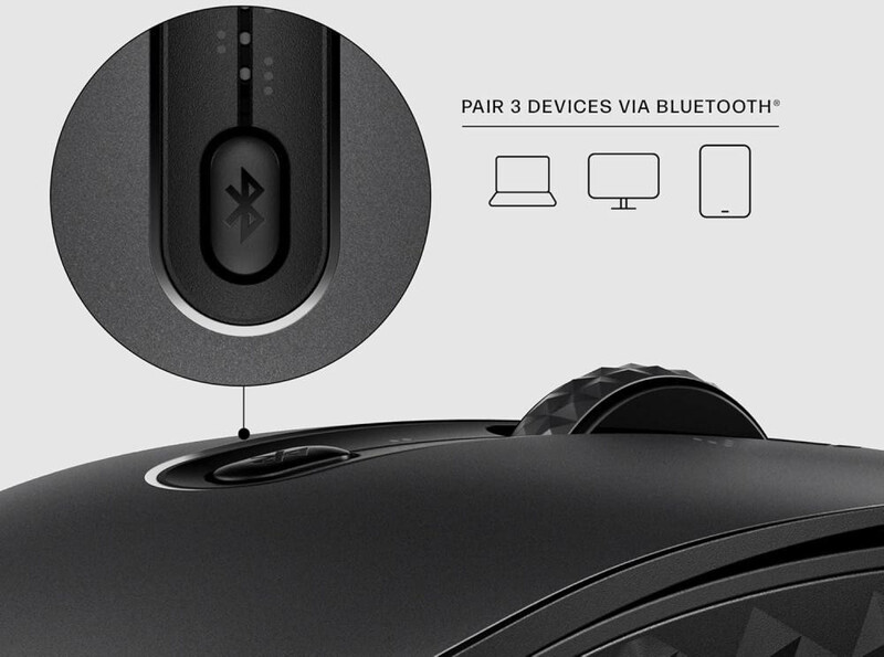 Мишка бездротова HP 690 Rechargeable Black Bluetooth (7M1D4AA)