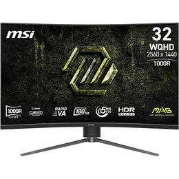 Монитор MSI 31.5" MAG 325CQPF E18 VA Black Curved 180Hz