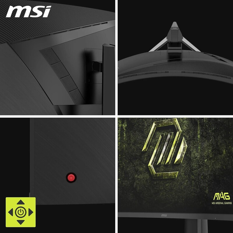 Монітор MSI 31.5" MAG 325CQPF E18 VA Black Curved 180Hz