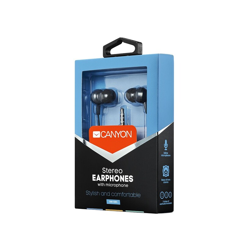 Гарнитура Canyon CNS-CEP3DG Dark Grey