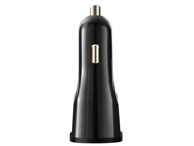 Автомобильное зарядное устройство Canyon (1USB, 2.4A) Black (CNE-CCA033B) + кабель Lightning