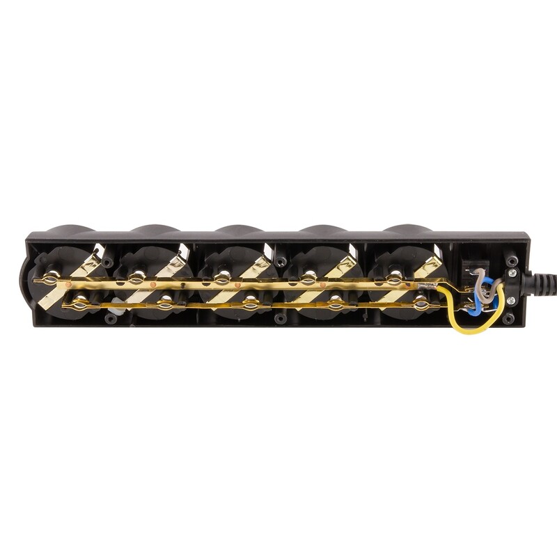 Фільтр живлення LogicPower 5 розеток 5м LP-X5 Premium Black (LP9585)