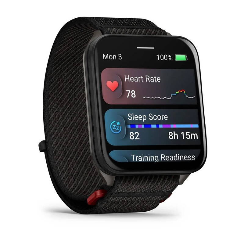 Смарт-годинник Garmin Venu X1 Black/Slate Titanium with Black Nylon (010-02980-13)