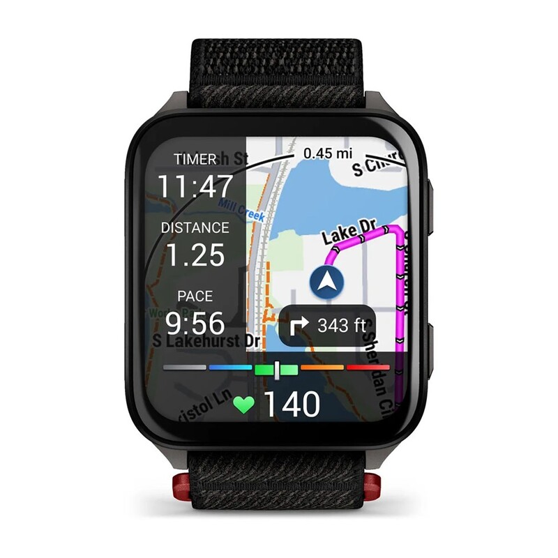 Смарт-годинник Garmin Venu X1 Black/Slate Titanium with Black Nylon (010-02980-13)