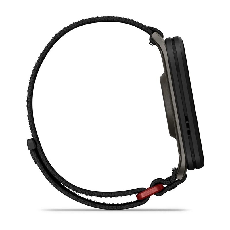 Смарт-годинник Garmin Venu X1 Black/Slate Titanium with Black Nylon (010-02980-13)
