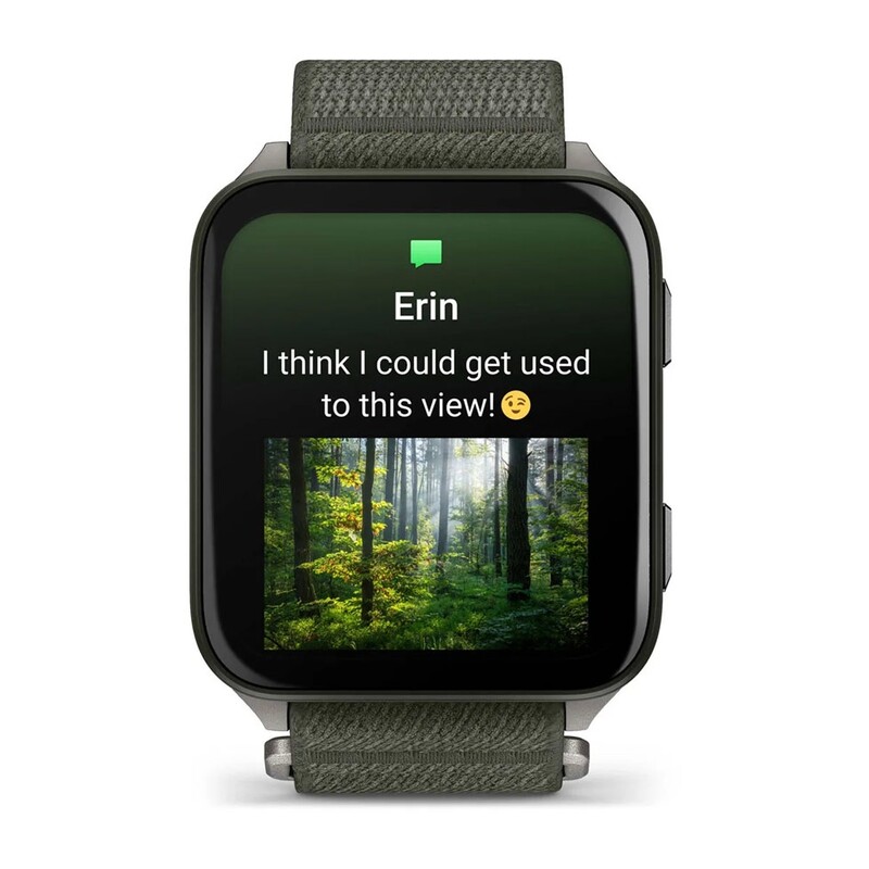 Смарт-часы Garmin Venu X1 Moss Titanium with Moss Nylon (010-02980-23)